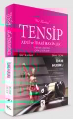Kuram Kitap TENSİP İdare Hukuku Adli İdari Hakimlik Çıkmış Sorular Kuram Kitap
