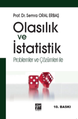 Gazi Kitabevi Olasılık ve İstatistik 10. Baskı - Semra Oral Erbaş Gazi Kitabevi
