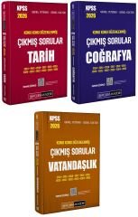 Pegem 2026 KPSS Tarih + Coğrafya + Vatandaşlık Çıkmış Sorular Son 12 Yıl Konu Konu 3 lü Set Pegem Akademi Yayınları