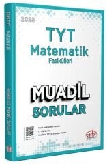 Editör 2025 YKS TYT Matematik Fasikülleri Muadil Sorular Soru Bankası Çözümlü Editör Yayınları