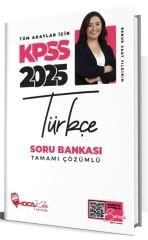 Hoca Kafası 2025 KPSS Türkçe Soru Bankası Çözümlü - Öznur Saat Yıldırım Hoca Kafası Yayınları