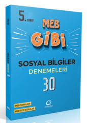 Oksijen 5. Sınıf MEB Gibi Sosyal Bilgiler Deneme Oksijen Yayınları