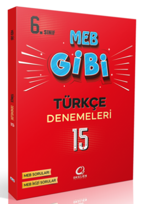 Oksijen 6. Sınıf MEB Gibi Türkçe 15 Deneme Oksijen Yayınları