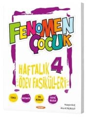 Kurmay ELT 4. Sınıf Tüm Dersler Fenomen Çocuk Haftalık Ödev Fasikülleri Kurmay ELT Yayınları