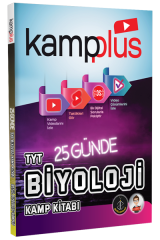 Kampplus YKS TYT Biyoloji Kampplus 25 Günde Kamp Kitabı Kampplus
