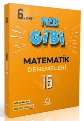 Oksijen 6. Sınıf MEB Gibi Matematik 15 Deneme Oksijen Yayınları