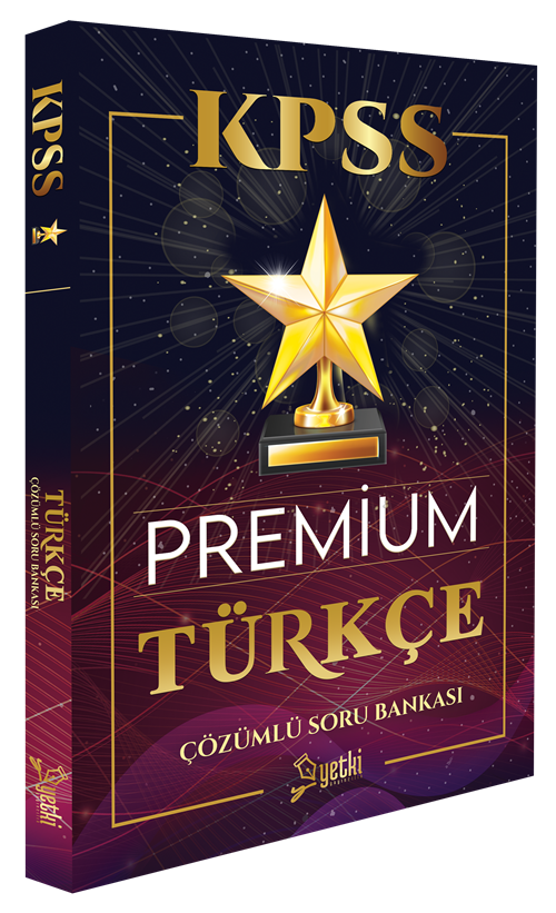Yetki KPSS Türkçe Premium Soru Bankası Çözümlü Yetki Yayıncılık