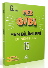 Oksijen 6. Sınıf MEB Gibi Fen Bilimleri 15 Deneme Oksijen Yayınları