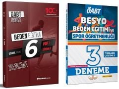 SÜPER FİYAT - Uzman Kariyer + Yönerge ÖABT Beden Eğitimi 6+3 Deneme 2 li Set Uzman Kariyer + Yönerge Yayınları