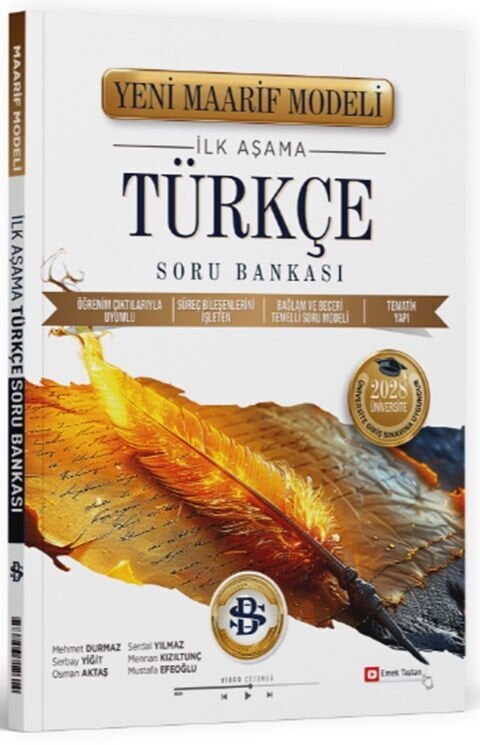 Bilgi Sarmal 2028 YKS TYT AYT Türkçe Maarif Modeli İlk Aşama Soru Bankası Bilgi Sarmal Yayınları
