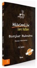 Temsil 2025 İMTİYAZ Hakimlik Borçlar Hukuku Genel Hükümler Ders Notları 4. Baskı - Ali Sakinci Temsil Kitap Yayınları