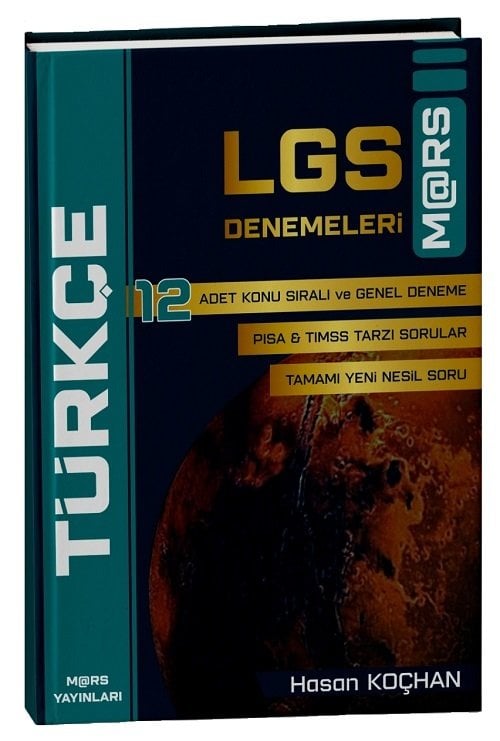 Mars Yayınları LGS Türkçe 12 Deneme - Hasan Koçhan Mars Yayınları