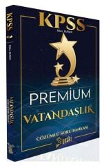 Yetki KPSS Vatandaşlık Premium Soru Bankası Çözümlü - Özal Duran Yetki Yayıncılık