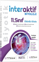 Biyotik 11. Sınıf Biyoloji İnteraktif Etkinlik Kitabı Çözümlü Biyotik Yayınları