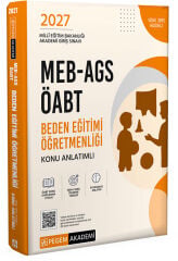 Pegem 2027 ÖABT MEB-AGS Beden Eğitimi Öğretmenliği Konu Anlatımlı Pegem Akademi Yayınları
