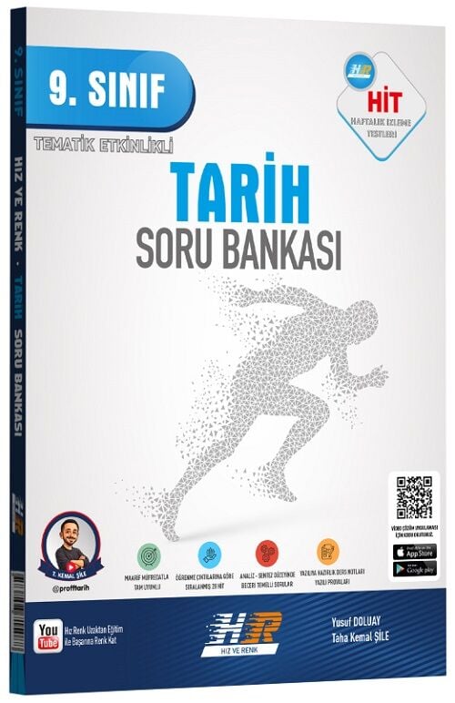 Hız ve Renk 9. Sınıf Tarih HİT Soru Bankası Hız ve Renk Yayınları