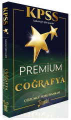 Yetki KPSS Coğrafya Premium Soru Bankası Çözümlü - Sebahat Şen Şahin Yetki Yayıncılık