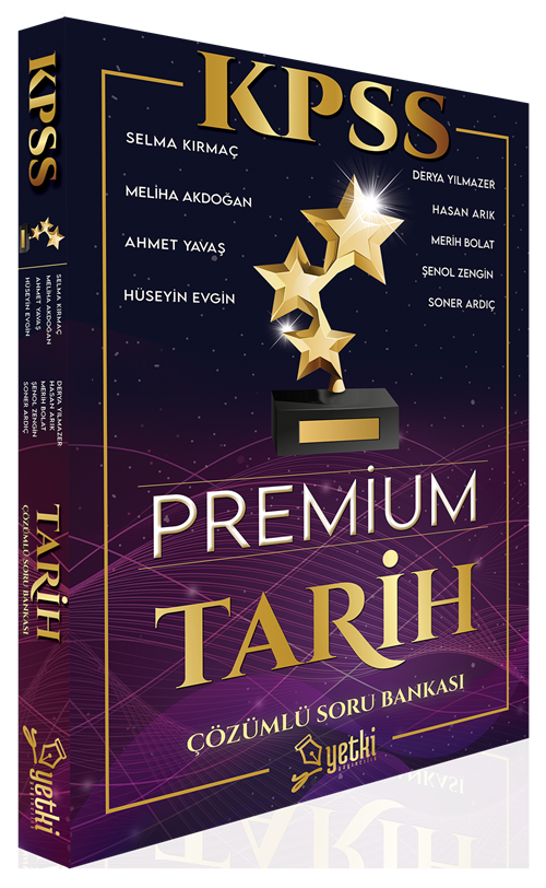 Yetki KPSS Tarih Premium Soru Bankası Çözümlü Yetki Yayıncılık