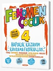 Kurmay ELT 4. Sınıf Tüm Dersler Fenomen Çocuk Haftalık Kazanım Kavrama Fasikülleri Kurmay ELT Yayınları