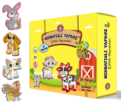 Çocuk Akademi Mıknatıslı Yapboz - Çiftlik Hayvanları Çocuk Akademi