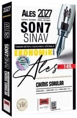Yargı 2027 ALES Çıkmış Sorular Son 7 Sınav Çözümlü Ekonomik Seri Yargı Yayınları