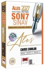 Yargı 2027 ALES VIP Çıkmış Sorular Son 7 Sınav Çözümlü Yargı Yayınları