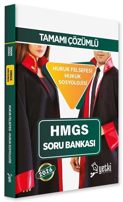 Yetki 2026 HMGS Hukuk Felsefesi ve Sosyolojisi Soru Bankası Çözümlü Yetki Yayıncılık