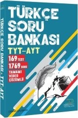 DersMarket YKS TYT AYT Türkçe Soru Bankası Video Çözümlü DersMarket Yayınları
