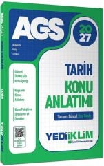 Yediiklim 2027 MEB-AGS Tarih Konu Anlatımı Yediiklim Yayınları