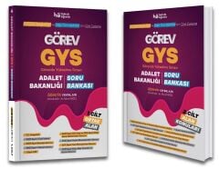 Öğretir GYS Adalet Bakanlığı Görev Ortak Alan Soru Bankası 2 Cilt Görevde Yükselme Öğretir Yayınları