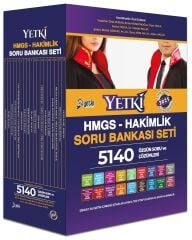 Yetki 2025 HMGS Hakimlik Soru Bankası Seti Yetki Yayıncılık