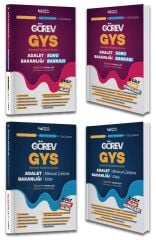 Öğretir GYS Adalet Bakanlığı Görev Ortak Alan Mevzuat Çalışma Kitabı + Soru Bankası 2 li Set Görevde Yükselme Öğretir Yayınları