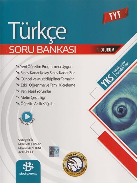 Bilgi Sarmal YKS TYT Türkçe Soru Bankası Çözümlü Bilgi Sarmal Yayınları