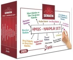 Yetki 2025 HMGS Hakimlik Şematik Set Yetki Yayıncılık