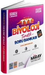Miray YKS TYT Biyoloji Tematik Marif Modeli Soru Bankası Miray Yayınları