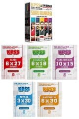 Yargı + Bigelio 2026 KPSS Genel Yetenek Genel Kültür Soru Bankası Modüler + 31 Deneme 6 lı Set Yargı + Bigelio Yayınları