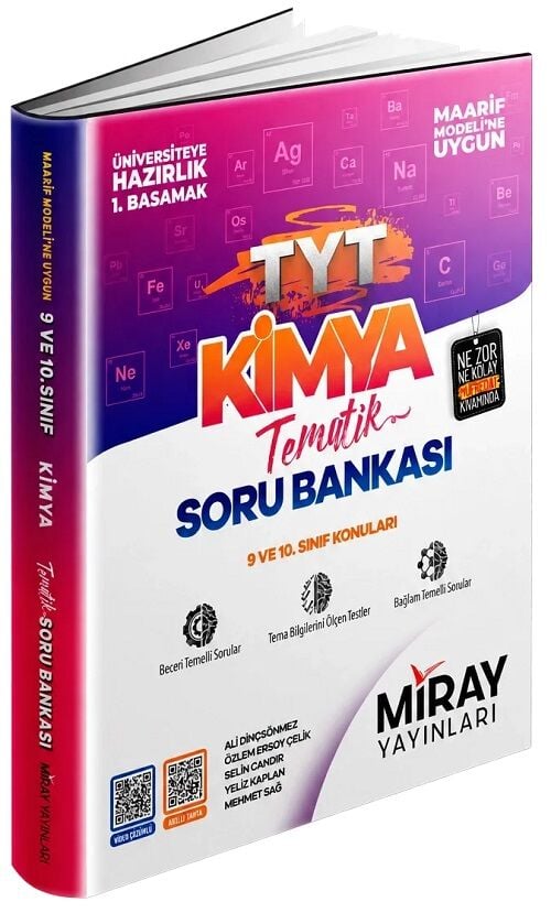 MirMiray YKS TYT Kimya Tematik Marif Modeli Soru Bankası Miray Yayınları
