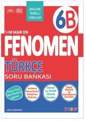 Fenomen Okul 6. Sınıf Türkçe Fenomen B Maarif Modeli Soru Bankası Fenomen Okul Yayınları