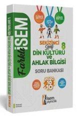 İsem 2020 LGS 8. Sınıf Farklı İsem Din Kültürü ve Ahlak Bilgisi Soru Bankası İsem Yayınları