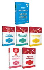 Editör 8. Sınıf VIP Tüm Dersler Konu Anlatımı + Soru Bankası 6 lı Set Editör Yayınları