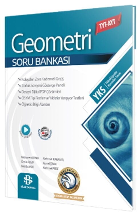 Bilgi Sarmal YKS TYT AYT Geometri Soru Bankası Çözümlü Bilgi Sarmal Yayınları