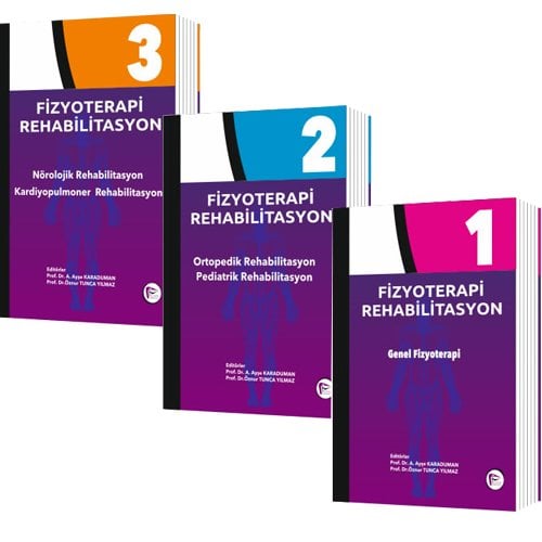 Pelikan Fizyoterapi Rehabilitasyon 3 lü Set Pelikan Yayınları