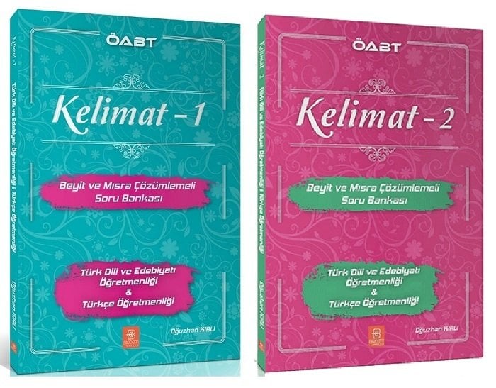 Birdem ÖABT Kelimat-1 + 2 Beyit ve Mısra Çözümlemeli Soru Bankası 2 li Set - Oğuzhan Kırlı Birdem Yayıncılık