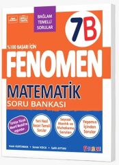 Fenomen Okul 7. Sınıf Matematik Fenomen B Maarif Modeli Soru Bankası Fenomen Okul Yayınları