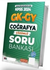 TKM Akademi 2024 KPSS Coğrafya Soru Bankası Çözümlü TKM Akademi