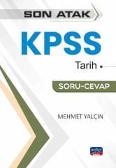 SÜPER FİYAT - Nobel KPSS Tarih Son Atak Soru Cevap Soru Bankası - Mehmet Yalçın Nobel Sınav Yayınları