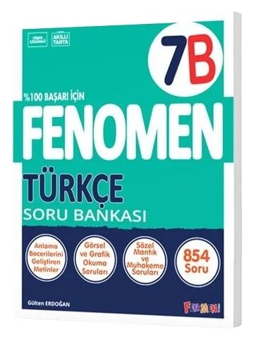 Gama 7. Sınıf Türkçe Fenomen Soru Bankası Gama Yayınları