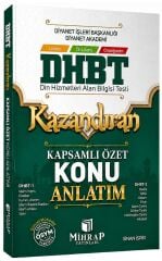 ÖN SİPARİŞ - Mihrap DHBT 1-2 Kazandıran Konu Anlatımı - Sinan İspir Mihrap Yayınları