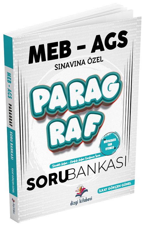Dizgi Kitap MEB-AGS Paragraf Soru Bankası Çözümlü - İlkay Gökçen Günel Dizgi Kitap