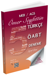 Adem Hakan ÖABT MEB-AGS Türkçe Öğretmenliği Ömer Seyfettin 5 Deneme Çözümlü Adem Hakan UZEM